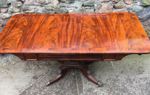 fig 1. C19th Georgian sofa table