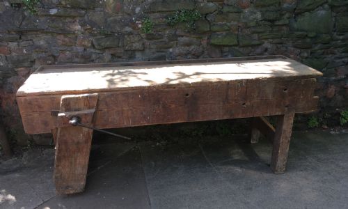 C19th Carpenters Work Bench
