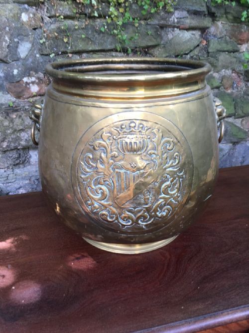 Large C19th Log Bin or Coal Bin