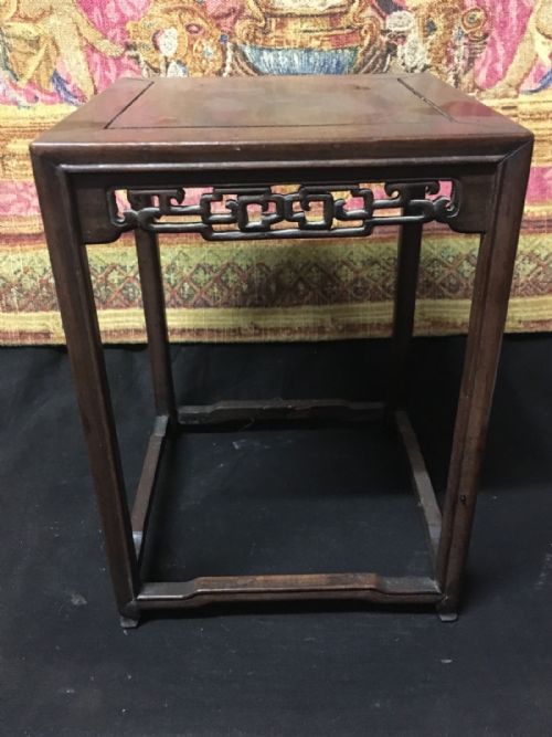 C19th Chinese Hardwood Stand