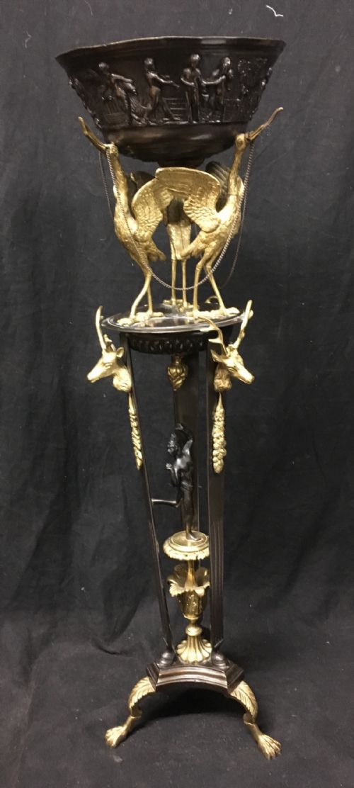 C19th Bronze and Ormulo Classical Centrepiece.