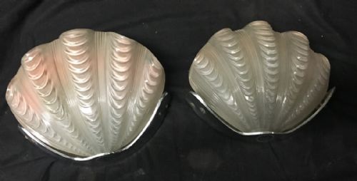 Pair of Art Deco Wall Lights