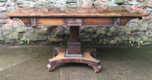 Early C19th Rosewood Sofa Table