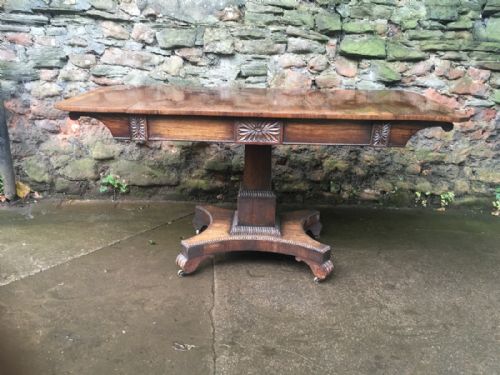 fig 1. Early C19th rosewood sofa table