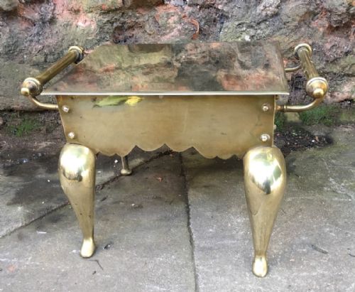 Georgian Brass Footman