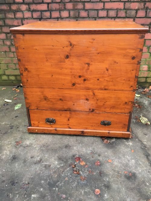C19th Large Pine Box,