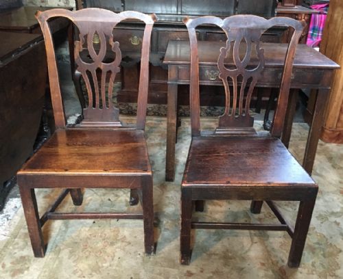 Pair of Elm Country Chairs