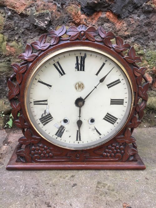Gwr Station Masters Mantle Clock