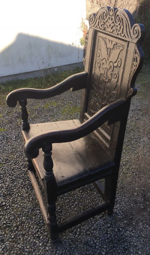 C17th Wainscot Chair