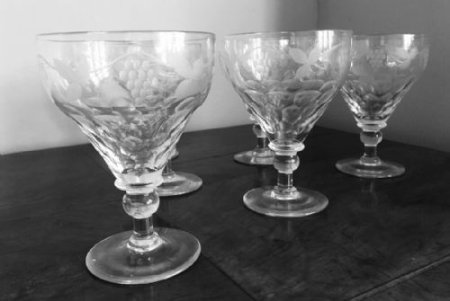Set of Six Georgian, Rummers