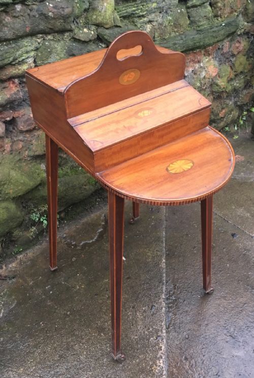 Edwardian Butlers Tidy in Mahogany