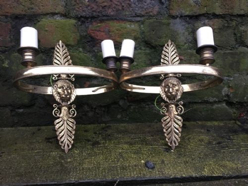 Pair of Wall Lights in the Manner of Thomas Hope