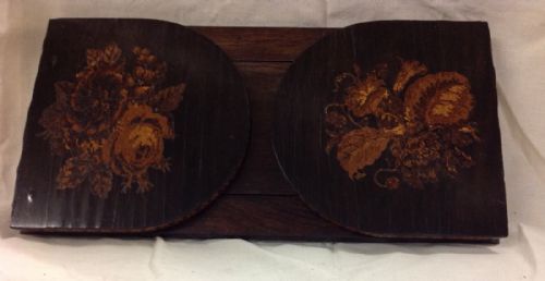 C19th Tunbridgeware Bookslide