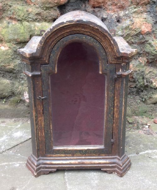 C17th Italian Small Table Cabinet
