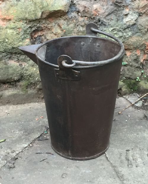 C19th Sparrow Beak Bucket