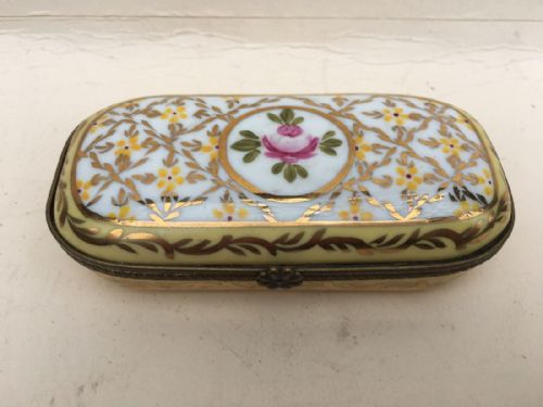 C19th Porcelain Box