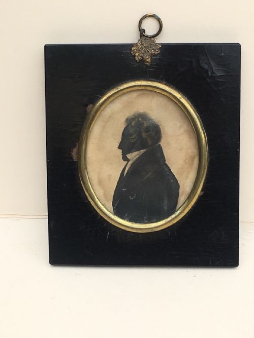 C19th Portrait Miniature of a Gentleman