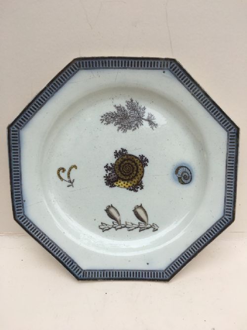 Rare C18th Queens Ware Plate  by Wedgewood and Co.