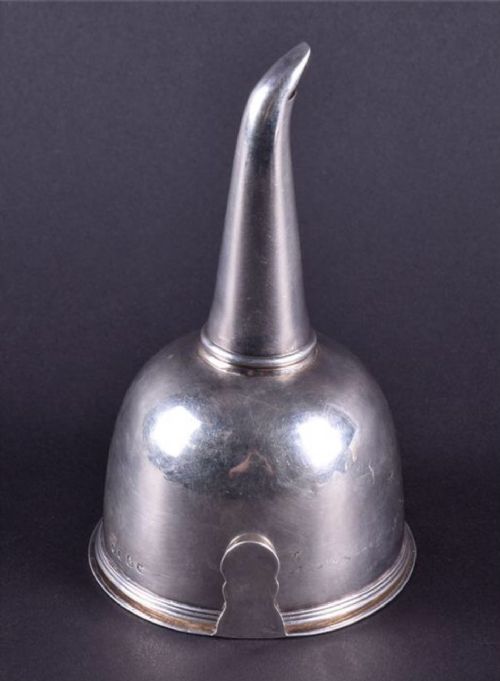 George 111 Silver Wine Funnel London 1806