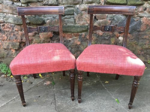 Early C19th Mahogany Side Chairs in the Manner of Gillows