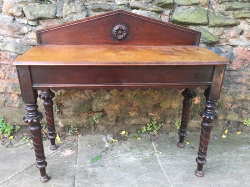 C19th Hall Table in Mahogany
