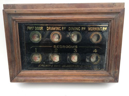 Edwardian Set of Servants Bell Indicators