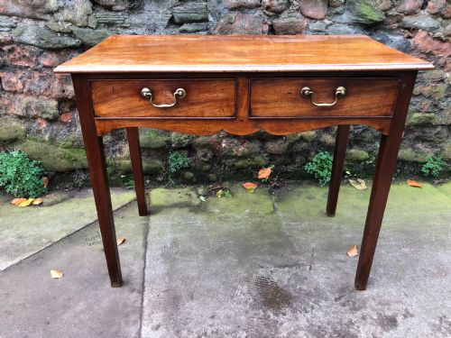 C18th Mahogany Writing Table