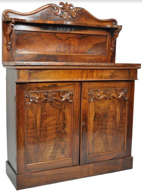 C19th Rosewood Chiffonier