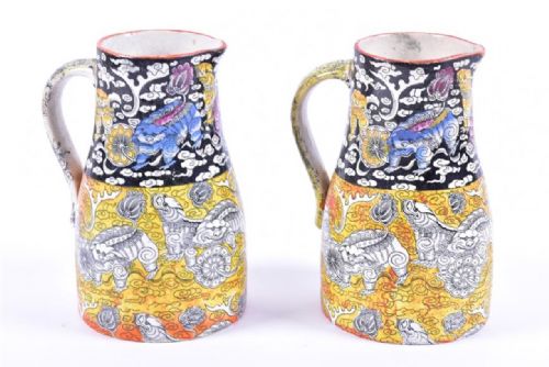A Pair of Masons Ironstone Jugs