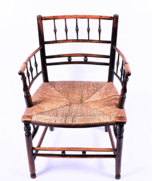 Painted Beech William Morris Chair