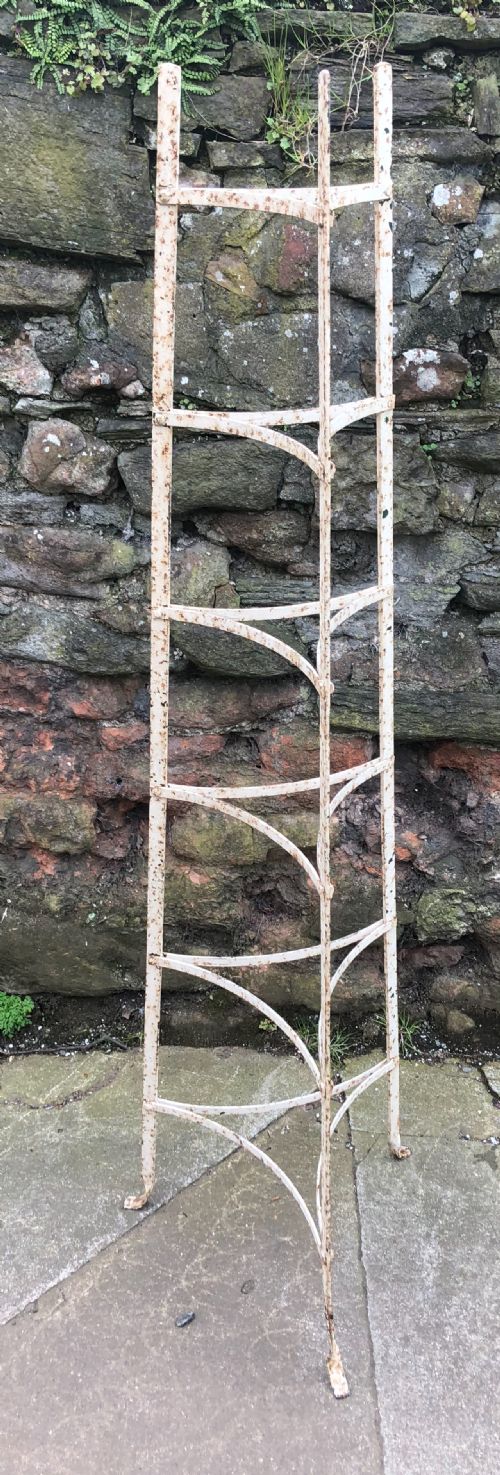 C19th Steel Saucepan Rack