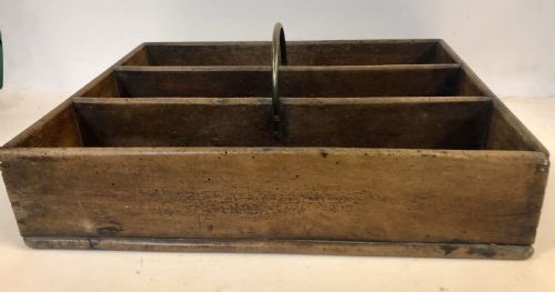 C19th Fruitwood Cutlery Box