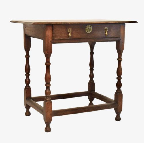 Early C18th Oak Side Table