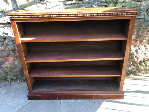 C19th Mahogany Bookcase with Turned Details