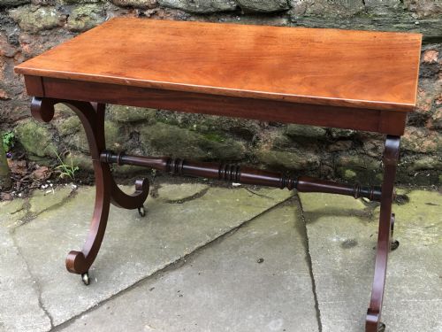 C19th Mahogany Small Side / Writing Table