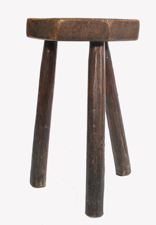 A Country Made Three Legged Stool
