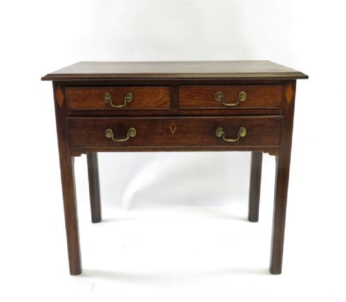 Late C18th Mahogany  Side Table of Small Proportions