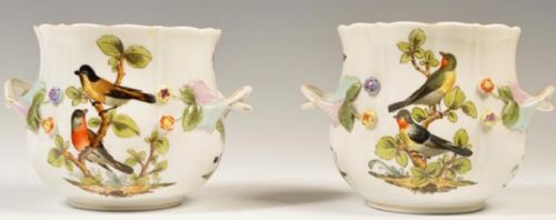A Pair of C19th Dresden Ice Pails