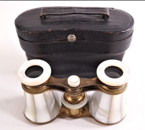 A Pair of Mother of Pearl Opera Glasses