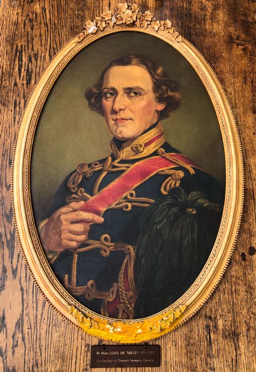 C19th Oil Painting of Lord De Tablety ( 1811-1895)