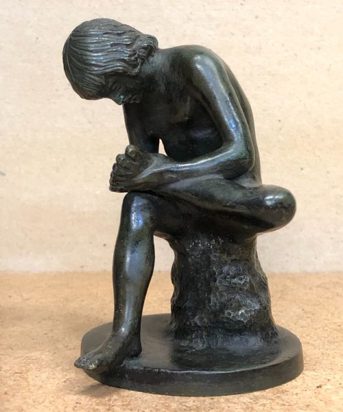 The Spinario Bronze C19th Light Brown Patina
