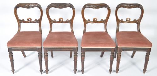 Set of Four Chairs Attributable to Gillows