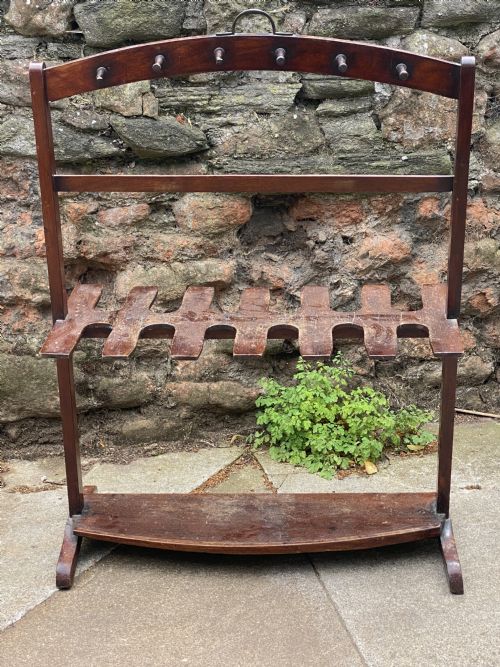 C19th Country House Whip and Boot Rack Smaller Size