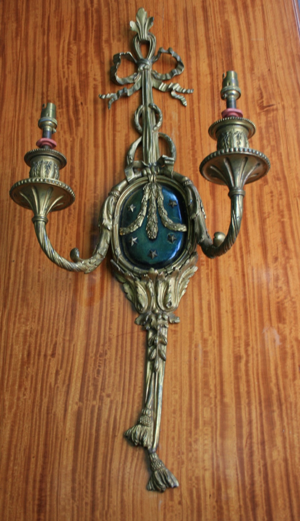 C19th  large Classical two arm wall light 