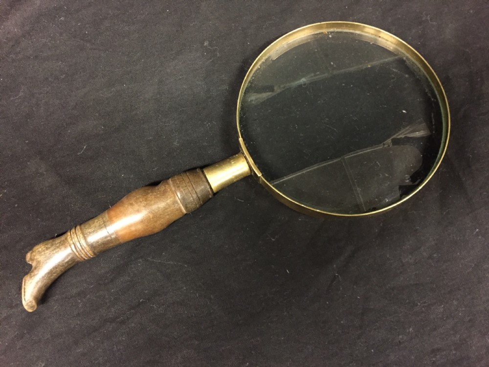 Victorian magnifying glass 