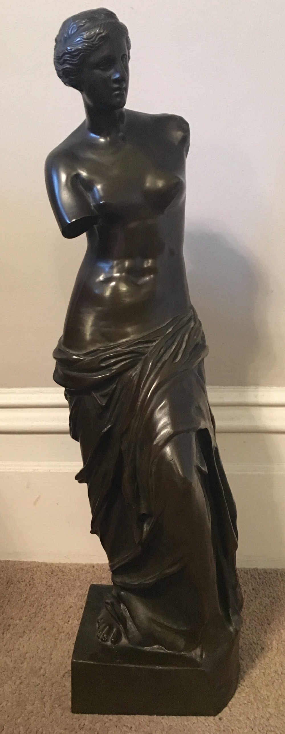 Large C19th bronze of the venus de milo