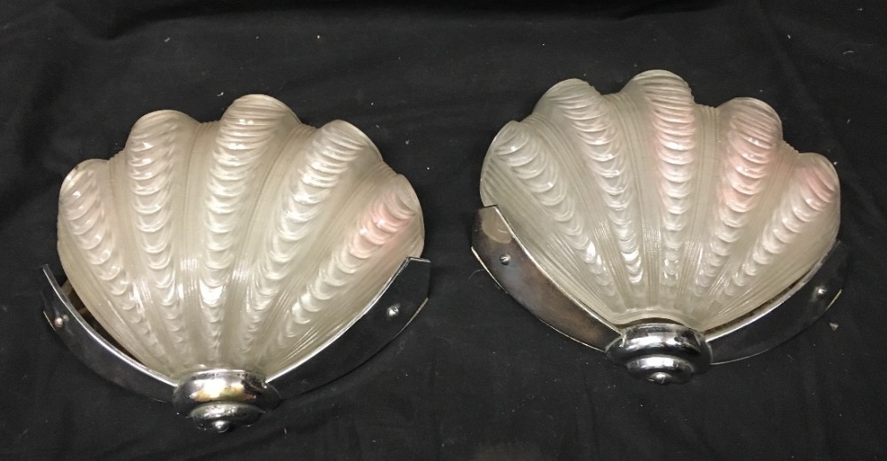 Pair of Art Deco Wall lights