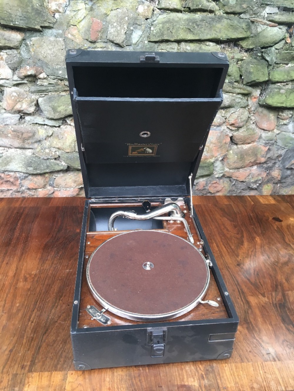 HMV wind up Gramaphone 