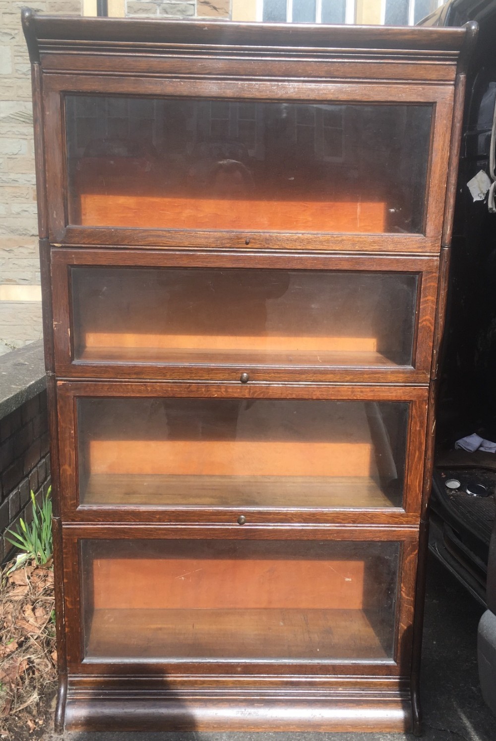A gunn stacking bookcase similar to globe wernicke