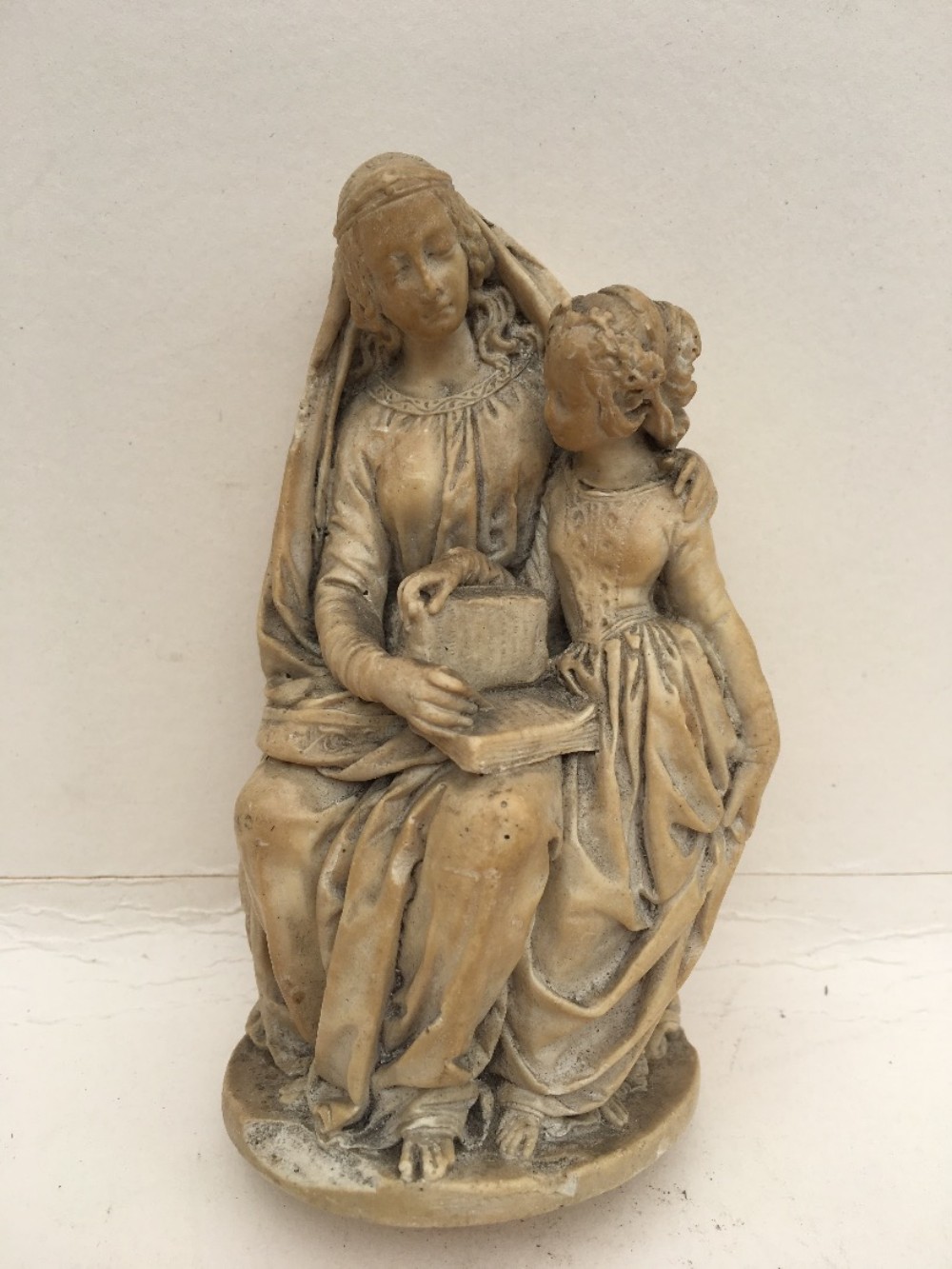 Early cast of a medieval carving.